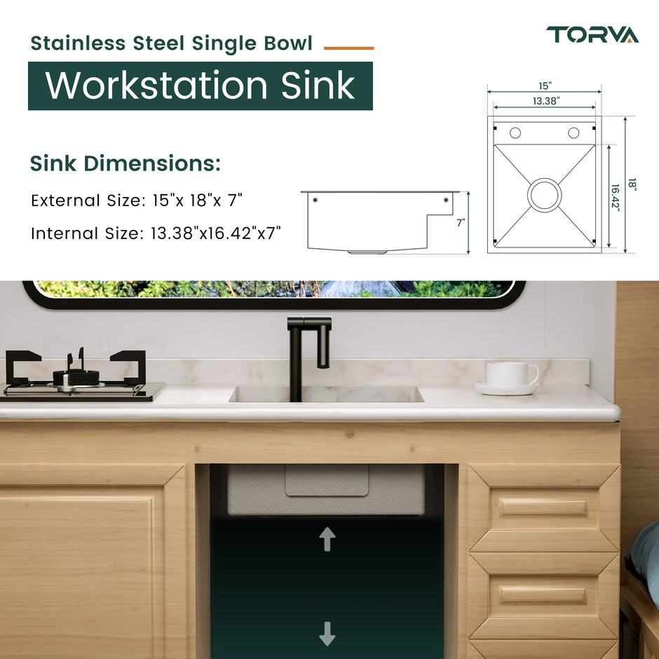 TORVA 15 x 18 x 7