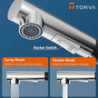 Torva Single Handle Pull-Down RV Kitchen Faucet – Black Stainless Steel