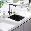 TORVA Single Handle Pull-Down Kitchen Faucet - All Black