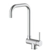 Innovative Kitchen Faucet with Easy Topmounted Installation, Stainless Steel Floldable Faucet