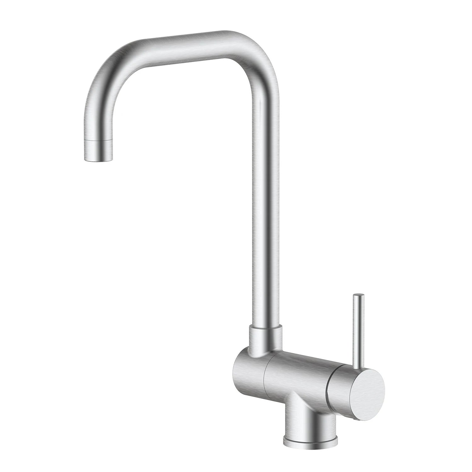 Innovative Kitchen Faucet with Easy Topmounted Installation, Stainless Steel Floldable Faucet
