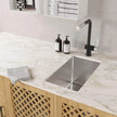 Torva Single Handle Pull-Down RV Kitchen Faucet – Black Stainless Steel