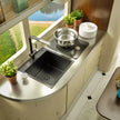 TORVA 18-inch Drop-in Topmount Bar Prep RV Sink Black – 16 Gauge Stainless Steel – Single Bowl