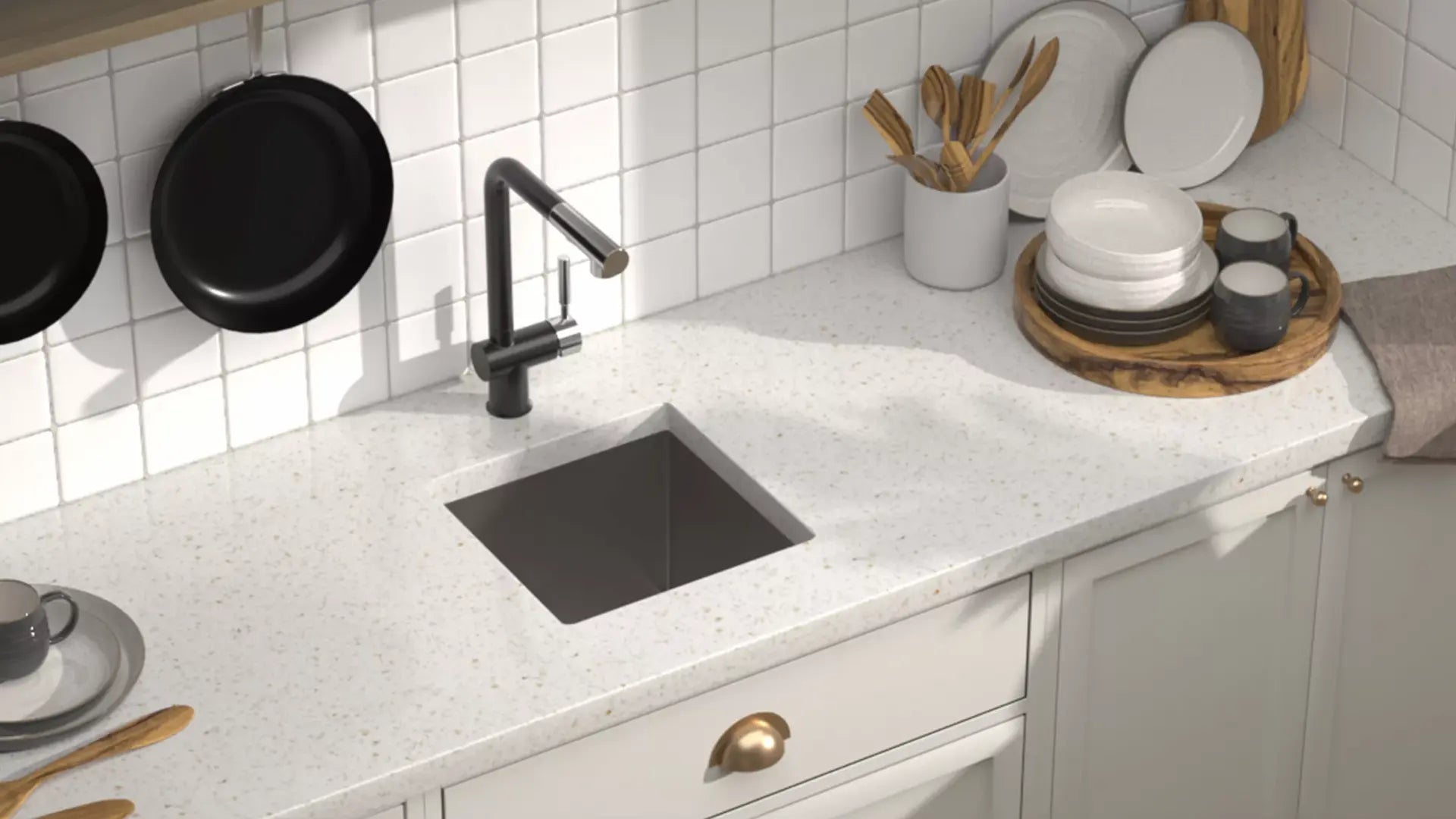 TORVA compact sink for a Sprinter conversion